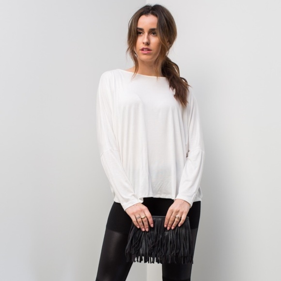 White Dressy Top *April Spirit*  w/Plus Sizes - Picture 2 of 4